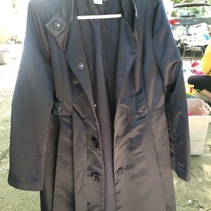 Michael Kira jacket coat dark navy